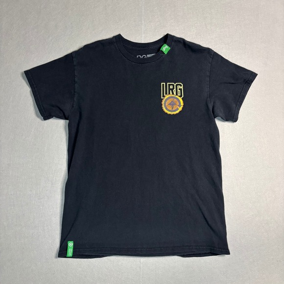 Lrg Other - LRG Earth Lessons Graphic T-Shirt Men's Medium Black 100% Cotton